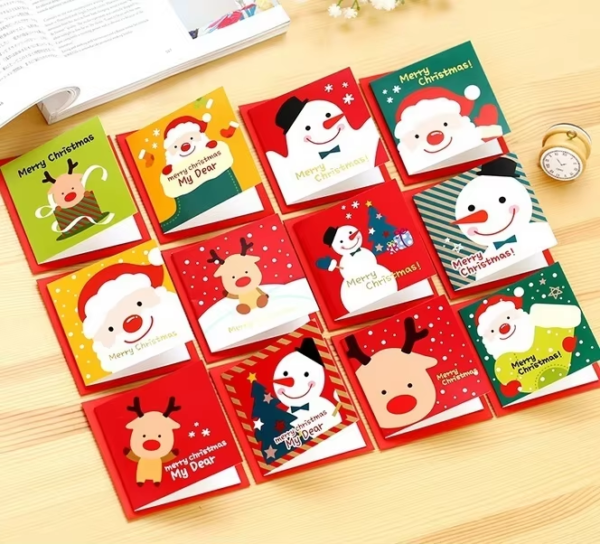 Greeting Card Kids Mini Christmas Blessing 