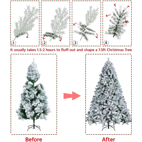 Christmas Fake Spruce Full Tree