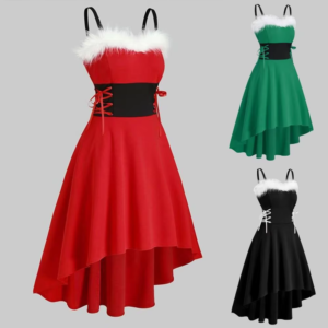 Christmas Dress Patchwork Dresses