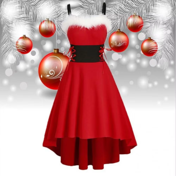 Christmas Dress Patchwork Dresses