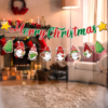 Christmas Banner Garland Merry Christmas Decoration