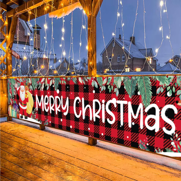 Christmas Outdoor Banner 