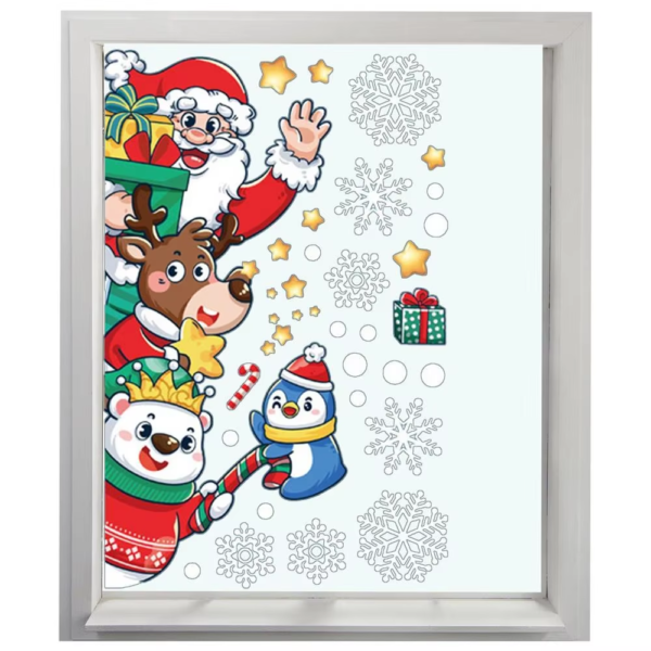 Window Decals For Christmas Winter Snowflake